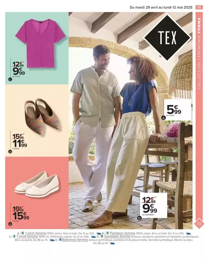 TEXTILE SPÉCIAL FÊTES du 29 avril au 12 mai 2025 - Catalogue page 13