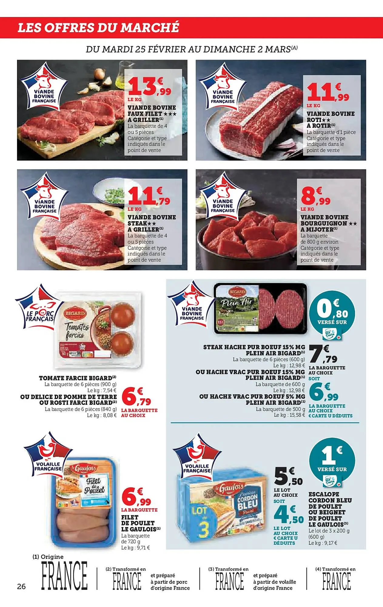 Catalogue Super U du 25 février au 9 mars 2025 - Catalogue page 26