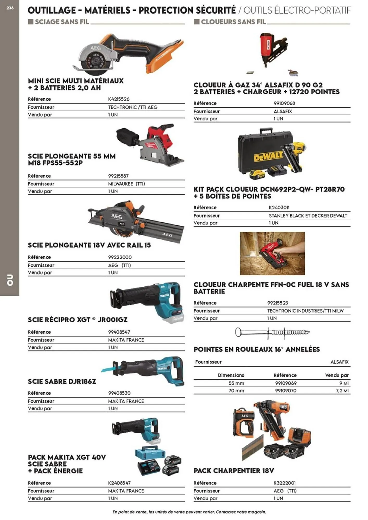 Catalogue Tout faire matériaux du 17 décembre au 30 décembre 2025 - Catalogue page 151
