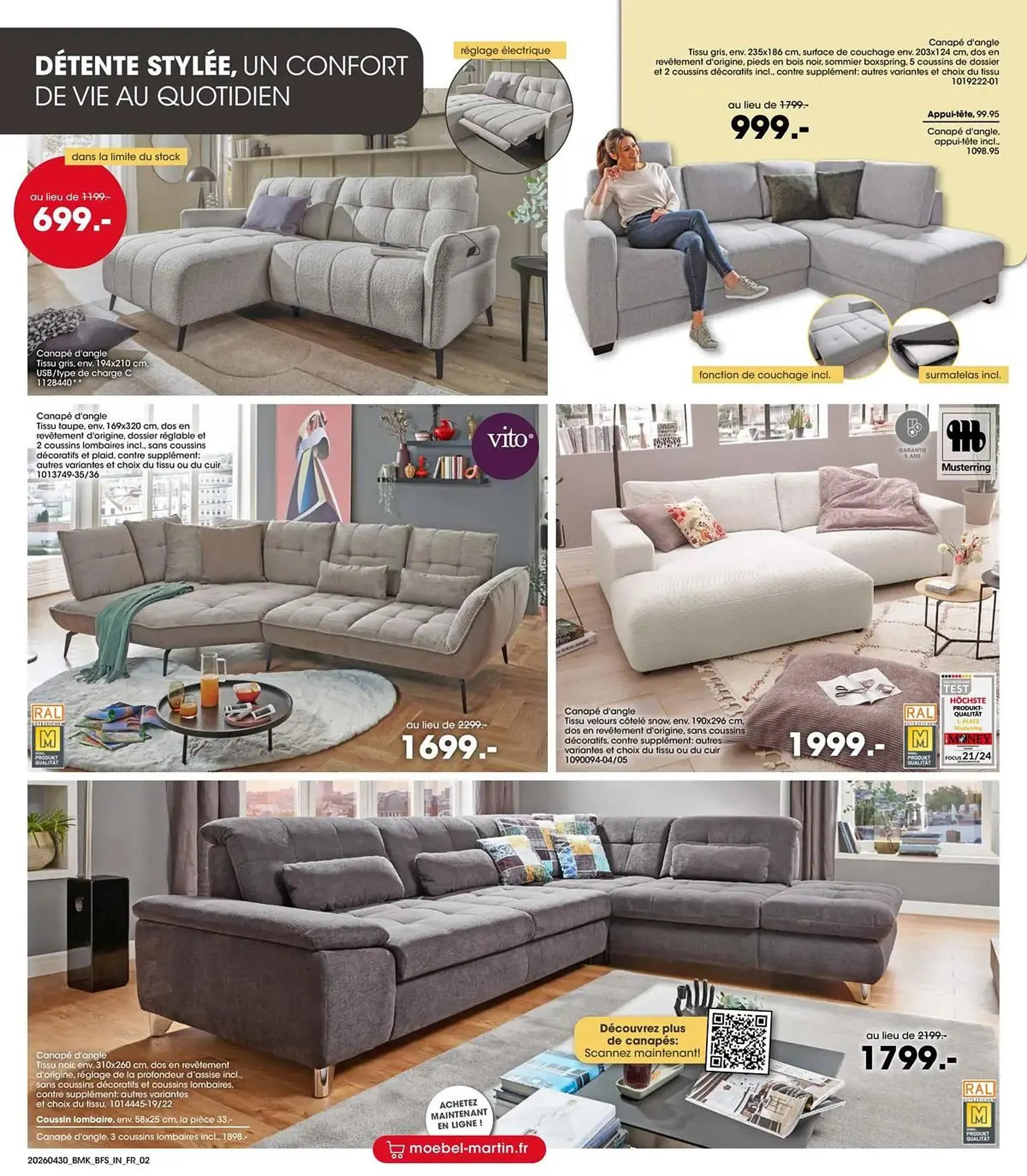 Catalogue Möbel Martin du 29 avril au 31 mai 2026 - Catalogue page 2
