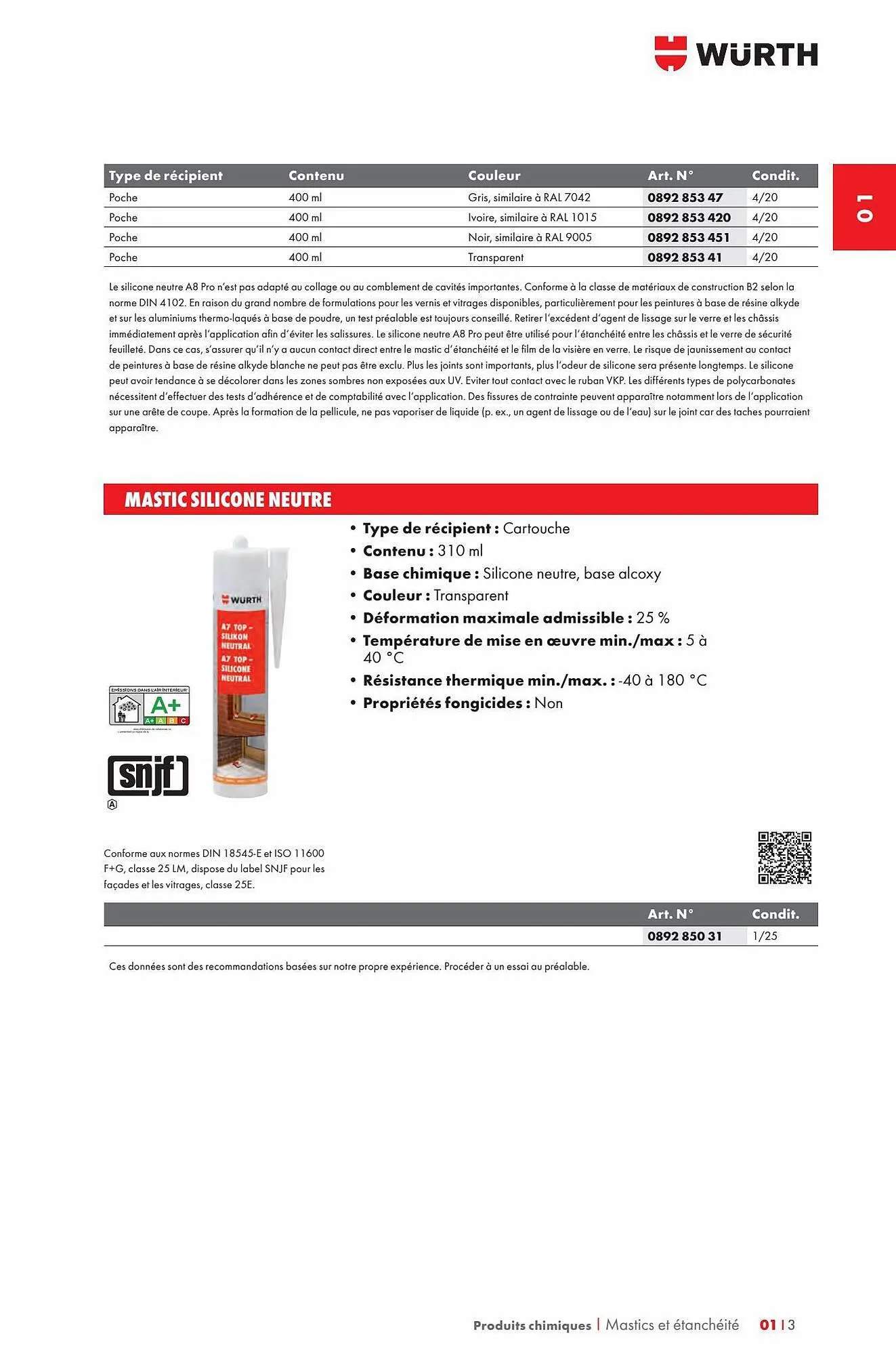 Catalogue Würth du 29 décembre au 31 décembre 2023 - Catalogue page 11