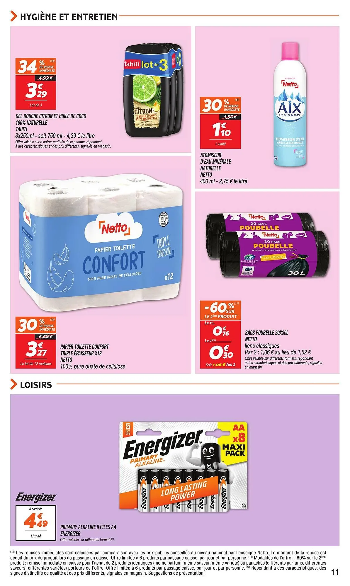 Catalogue Netto du 29 juillet au 4 août 2025 - Catalogue page 11