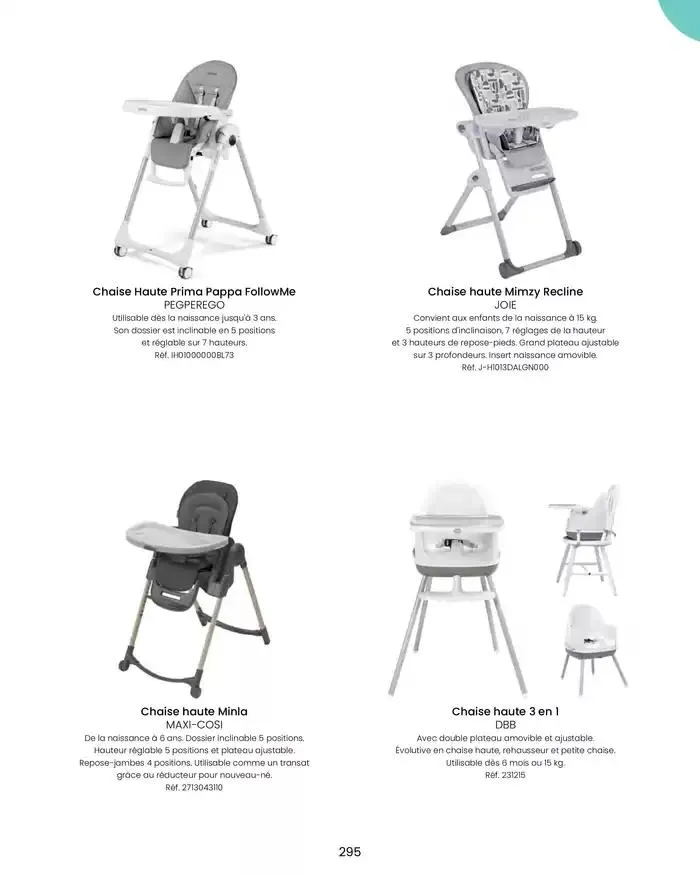 Collection 2024-2025 du 20 août au 30 juin 2025 - Catalogue page 297