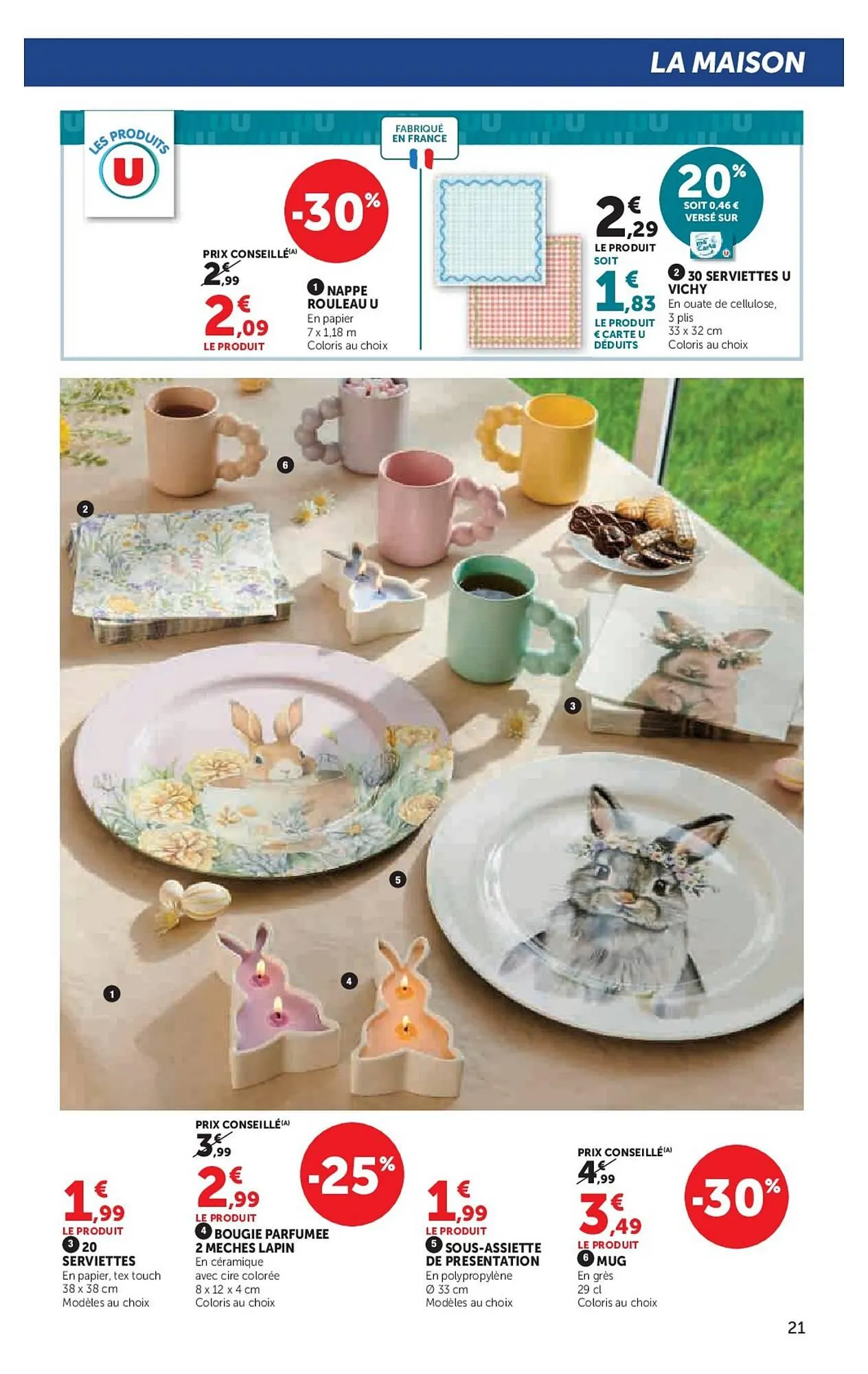 Catalogue Hyper U du 24 mars au 19 avril 2026 - Catalogue page 21