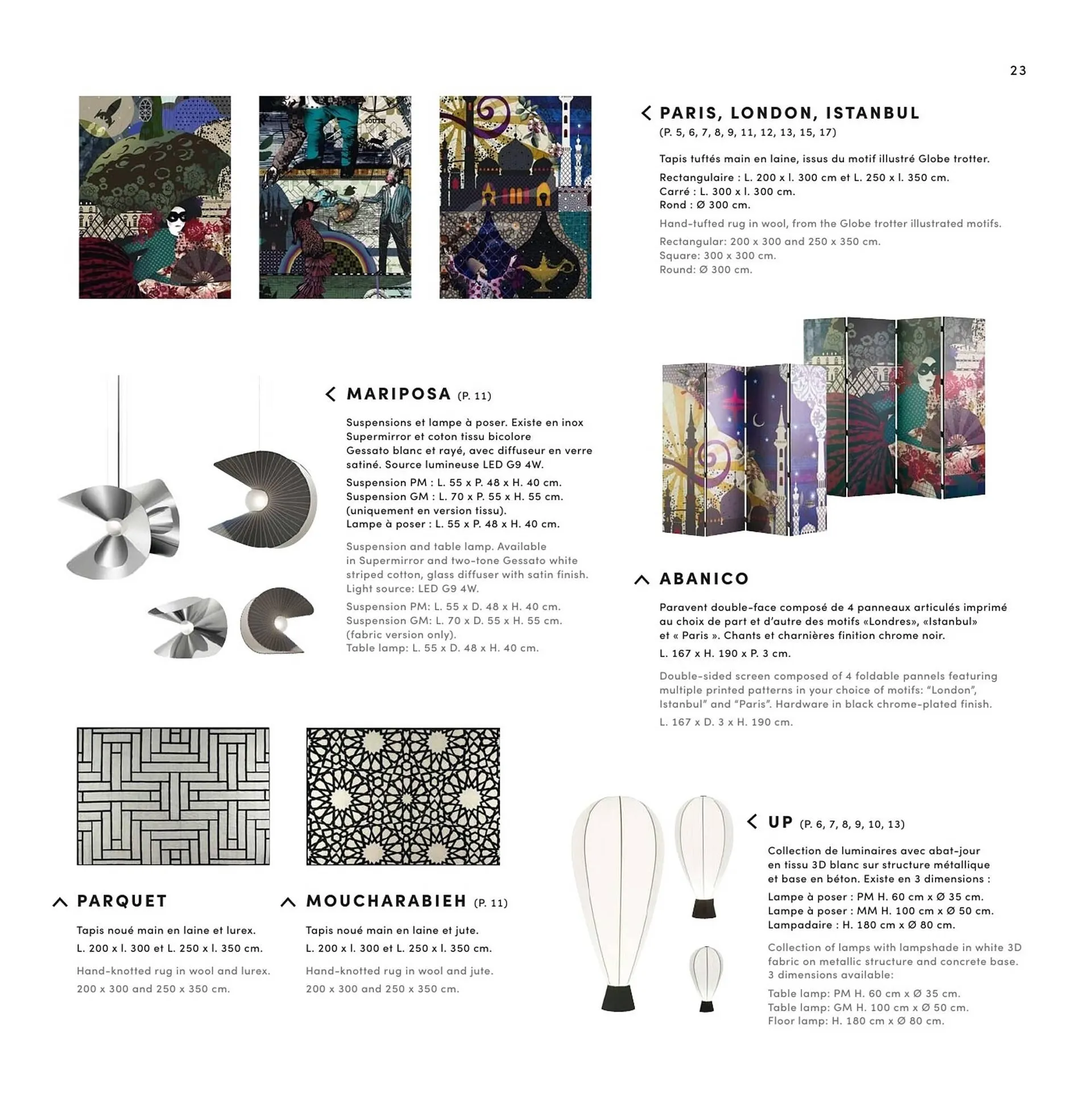 catalogue Roche Bobois du 2 septembre au 1 janvier 2026 - Catalogue page 23