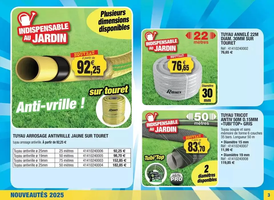 Spécial nouveautés 2025 du 25 février au 31 mai 2025 - Catalogue page 3
