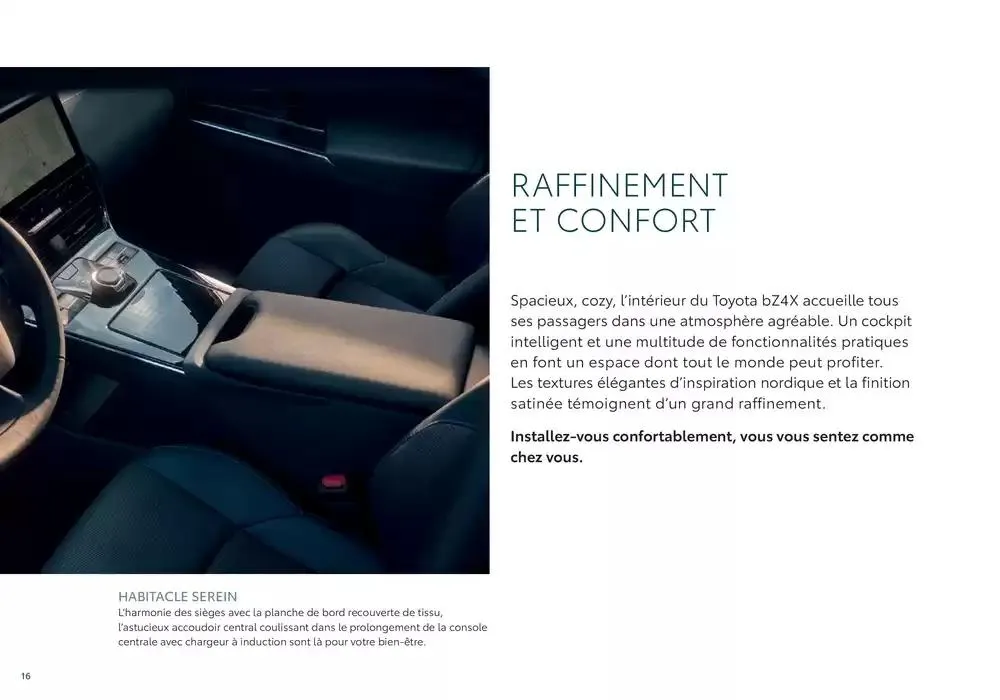 Toyota bZ4X  du 7 janvier au 7 janvier 2026 - Catalogue page 16