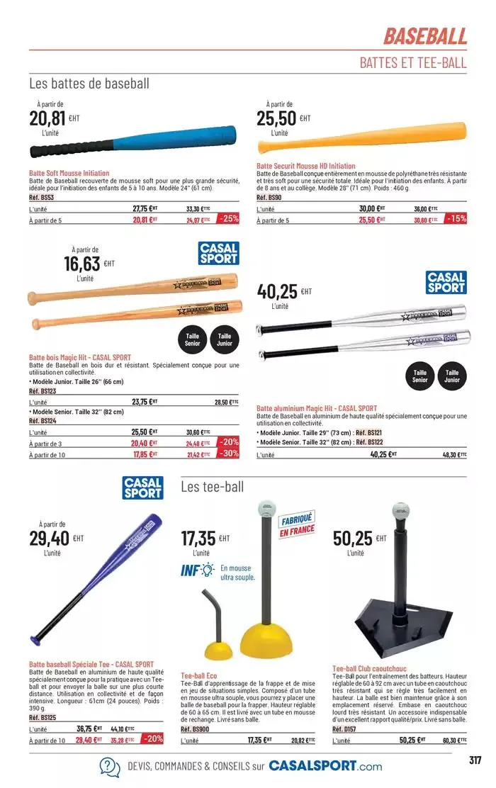 ÉQUIPEMENT SPORTIF du 6 mars au 31 décembre 2025 - Catalogue page 289