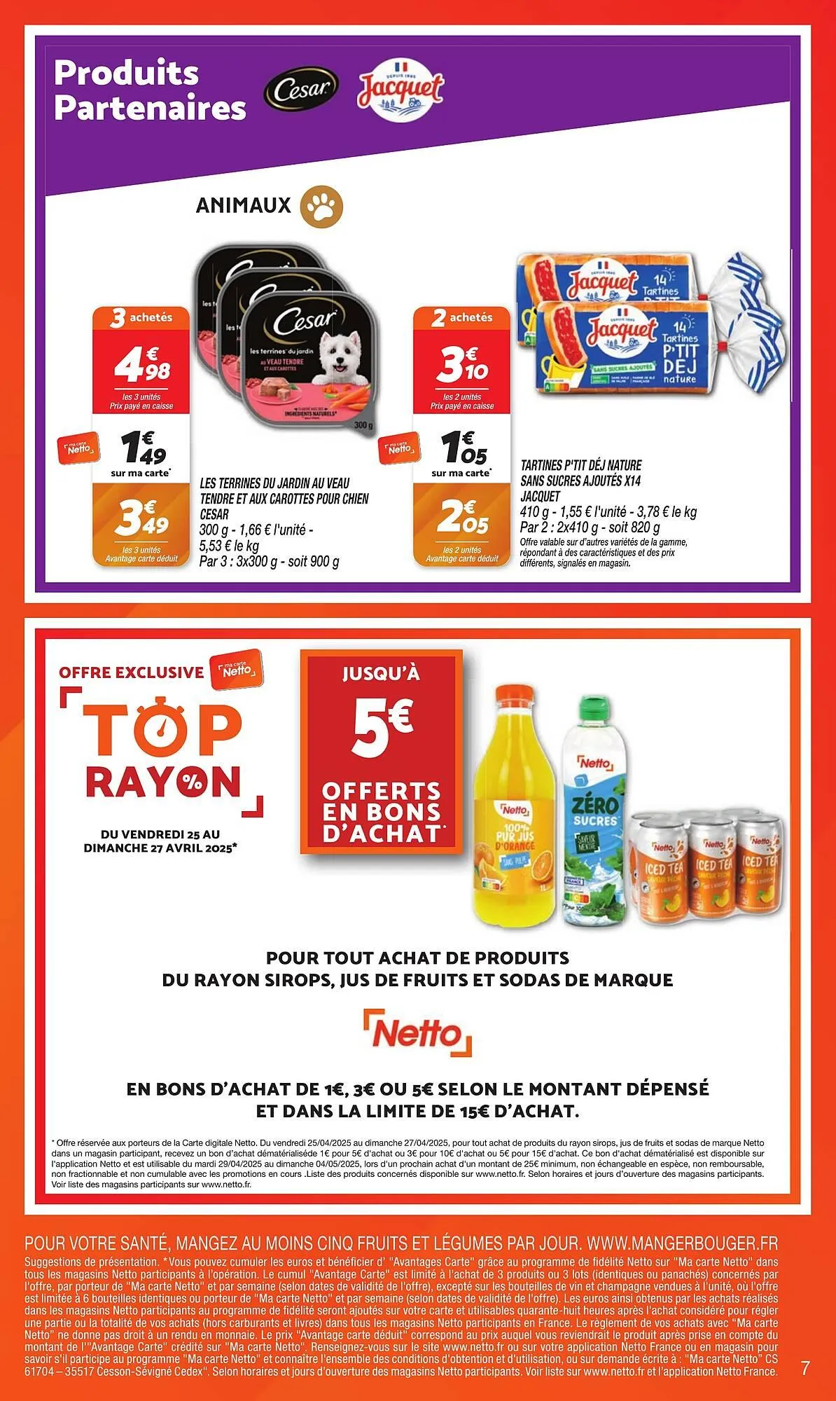 Catalogue Netto du 22 avril au 28 avril 2025 - Catalogue page 7