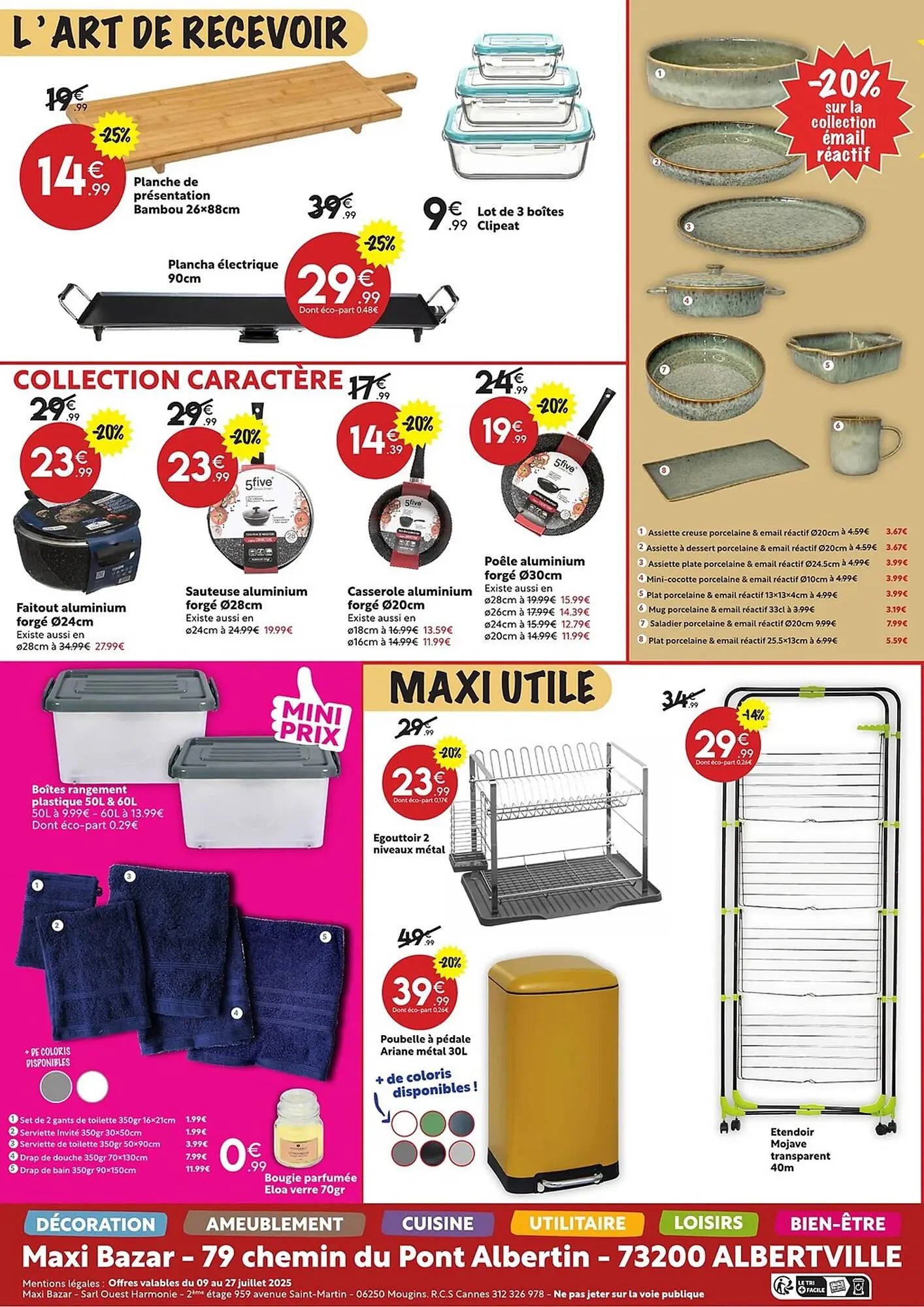 Catalogue Maxi Bazar du 9 juillet au 27 juillet 2025 - Catalogue page 4