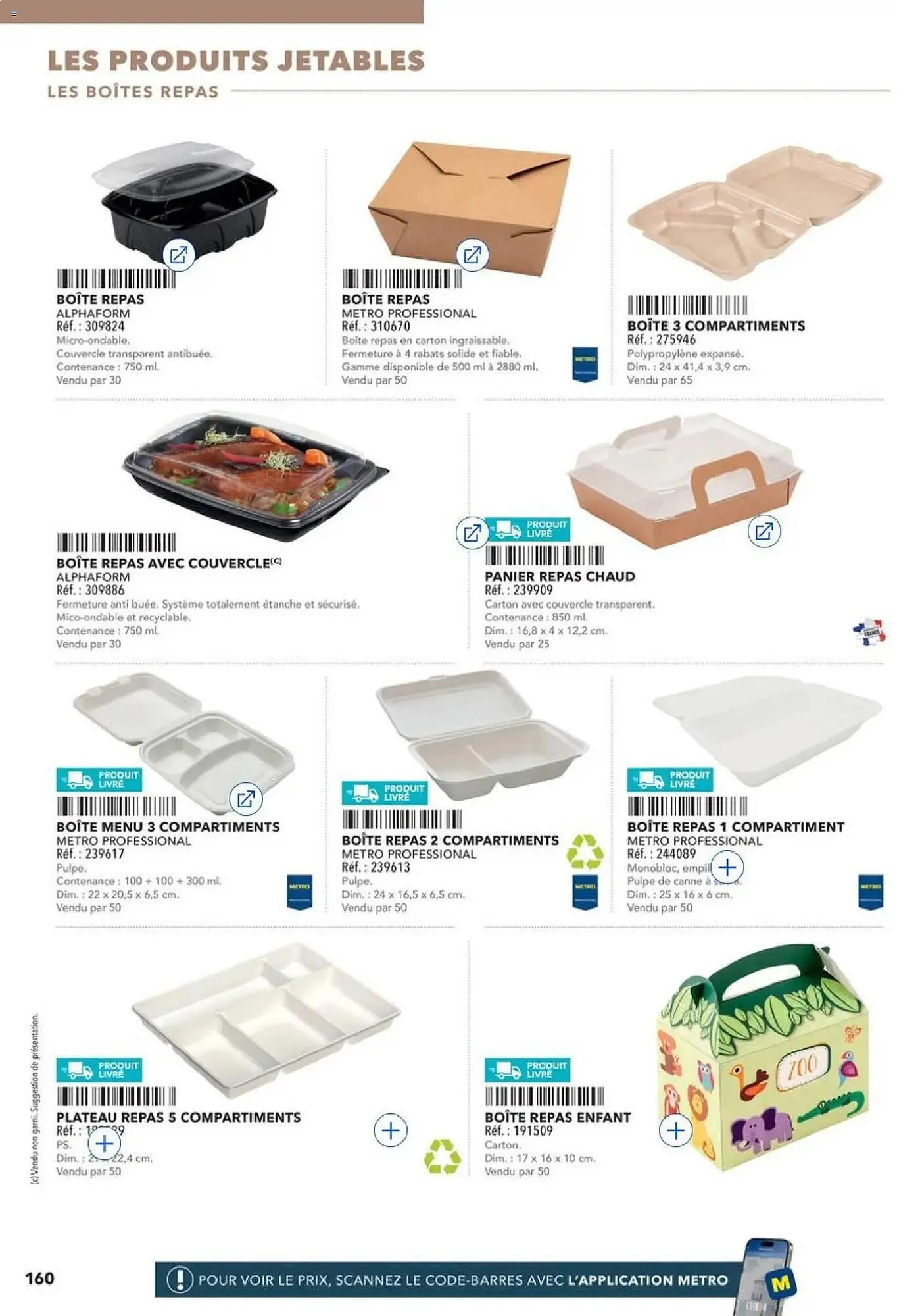 Catalogue METRO du 14 avril au 31 décembre 2026 - Catalogue page 160