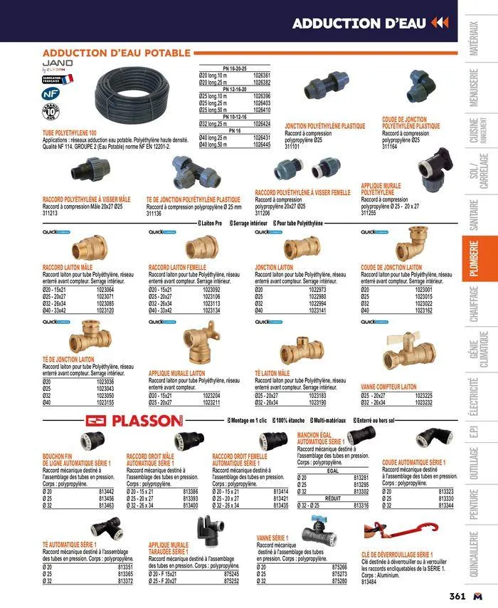 Guide produits 2024 du 15 mars au 31 décembre 2024 - Catalogue page 361