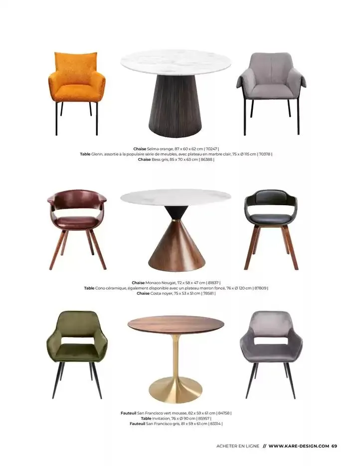 LE MAGAZINE POUR LES ENTHOUSIASTES DU DESIGN du 6 février au 31 décembre 2025 - Catalogue page 69