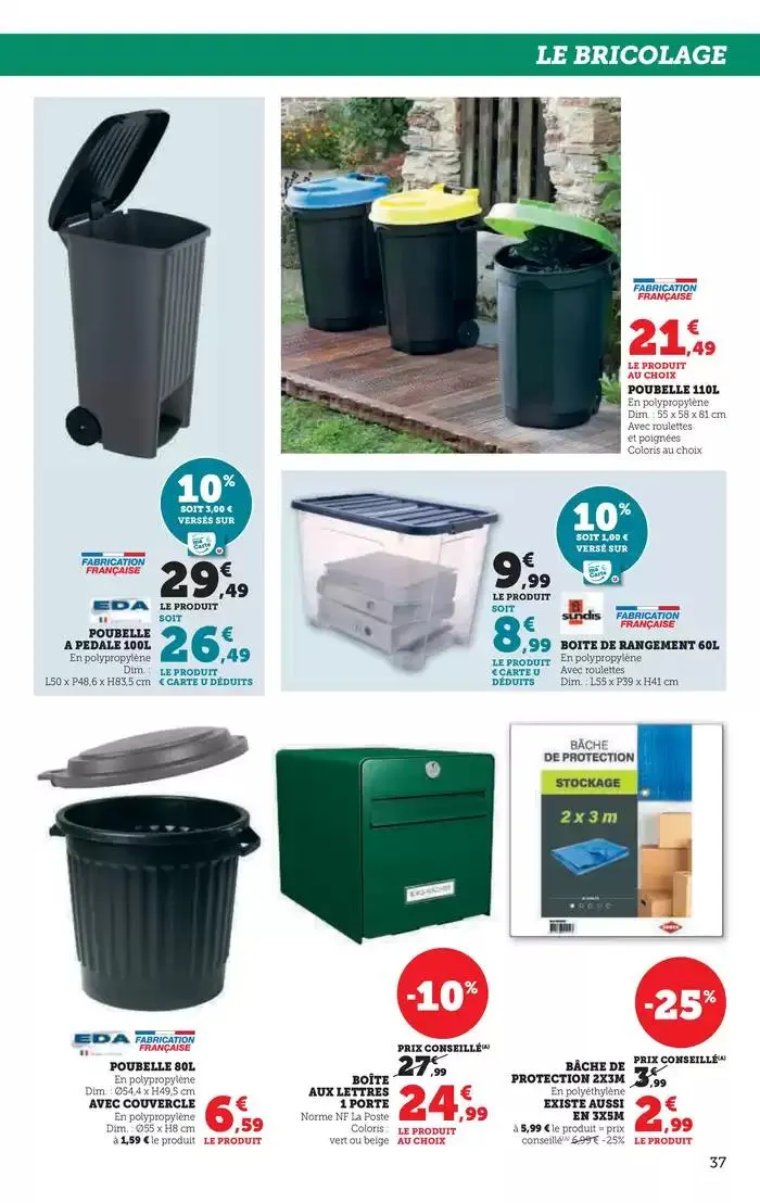 Spécial Jardin du 18 février au 16 mars 2025 - Catalogue page 37