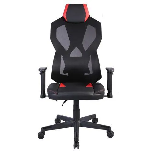 Fauteuil de bureau ergonomique FUSION noir et rouge