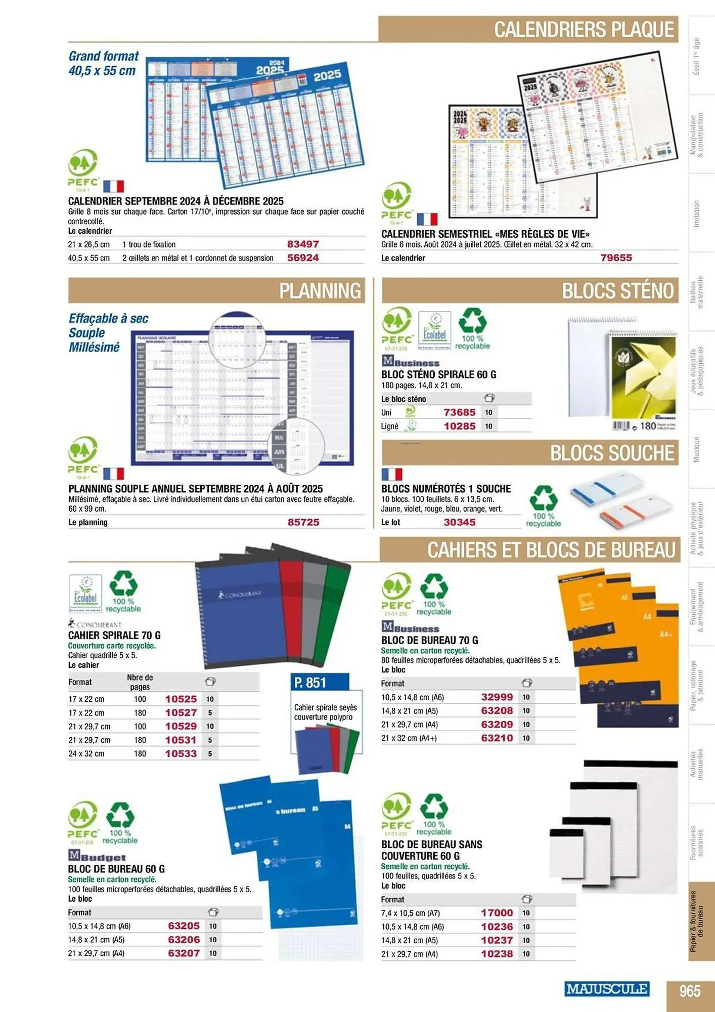 Catalogue Majuscule du 4 mars au 31 décembre 2025 - Catalogue page 989