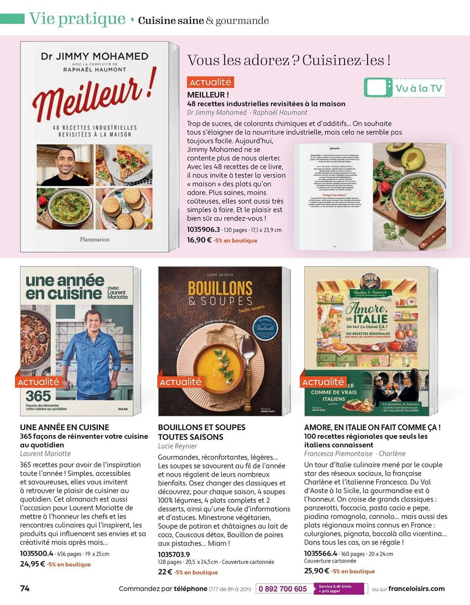 Catalogue France Loisirs du 2 mars au 30 avril 2026 - Catalogue page 74