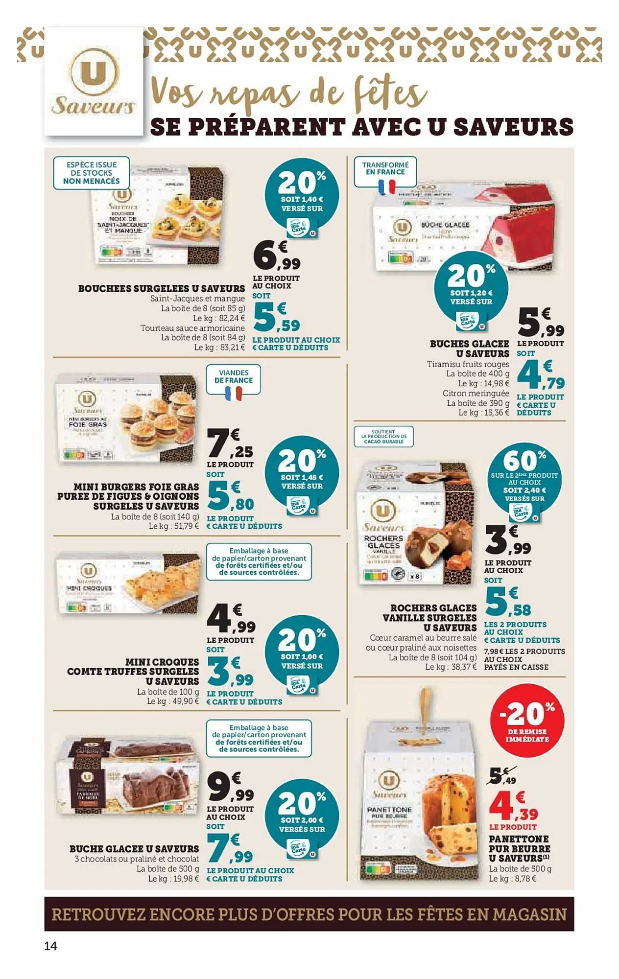Catalogue U Express du 9 décembre au 24 décembre 2025 - Catalogue page 14