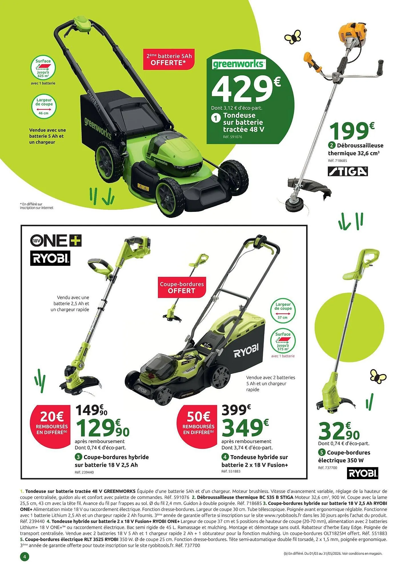 Catalogue Mr Bricolage du 4 mars au 22 mars 2026 - Catalogue page 4