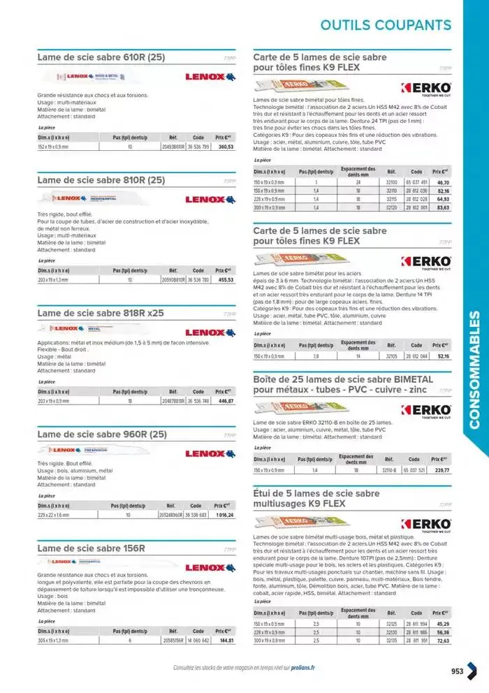 Catalogue général du 11 mars au 31 décembre 2025 - Catalogue page 955