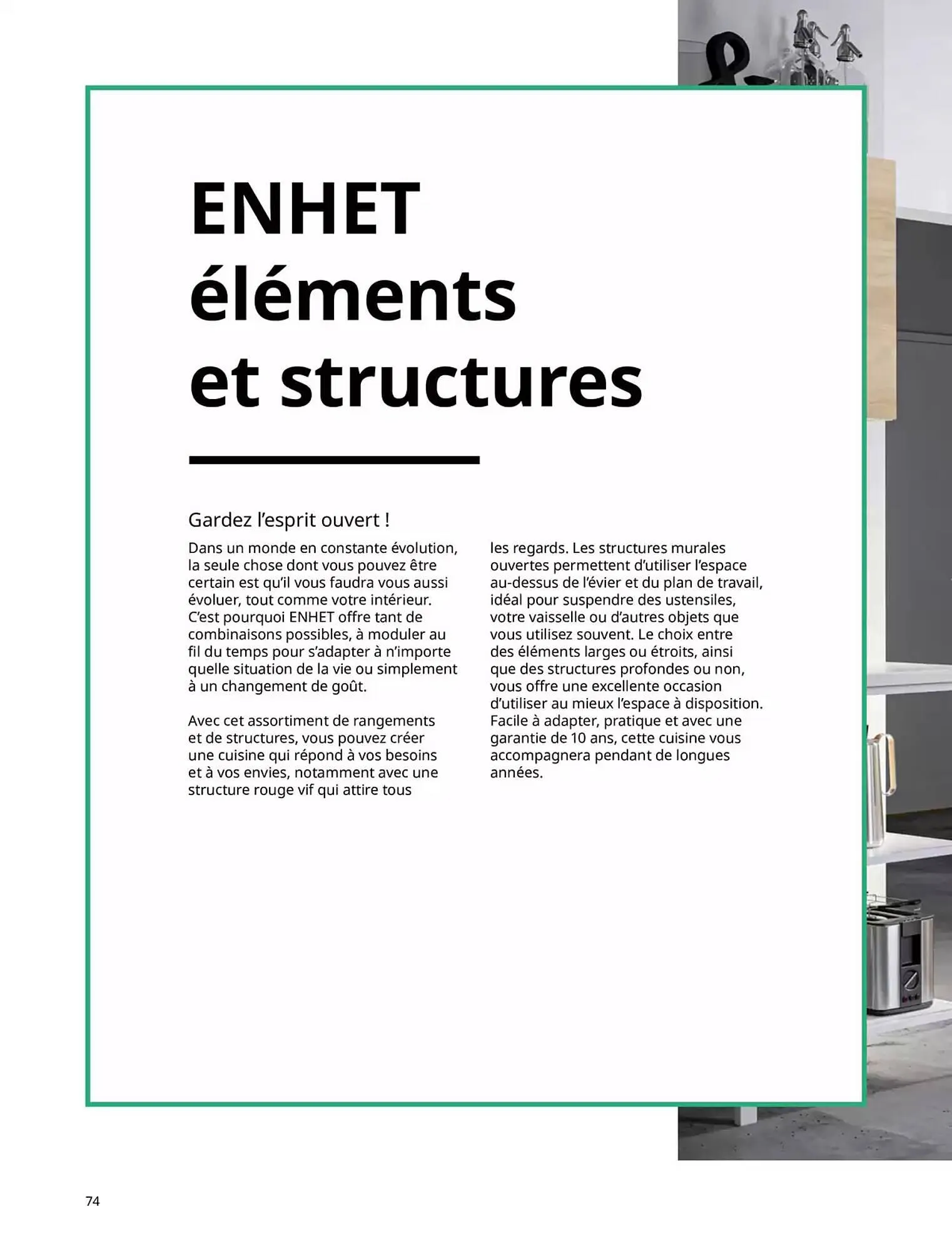 Catalogue IKEA du 1 octobre au 31 juillet 2025 - Catalogue page 74