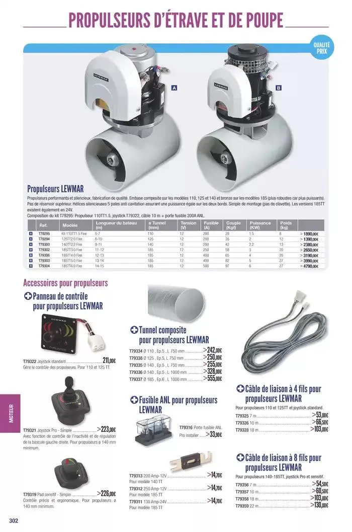 Catalogue Accastillage Diffusion 2025 du 1 janvier au 31 décembre 2025 - Catalogue page 304