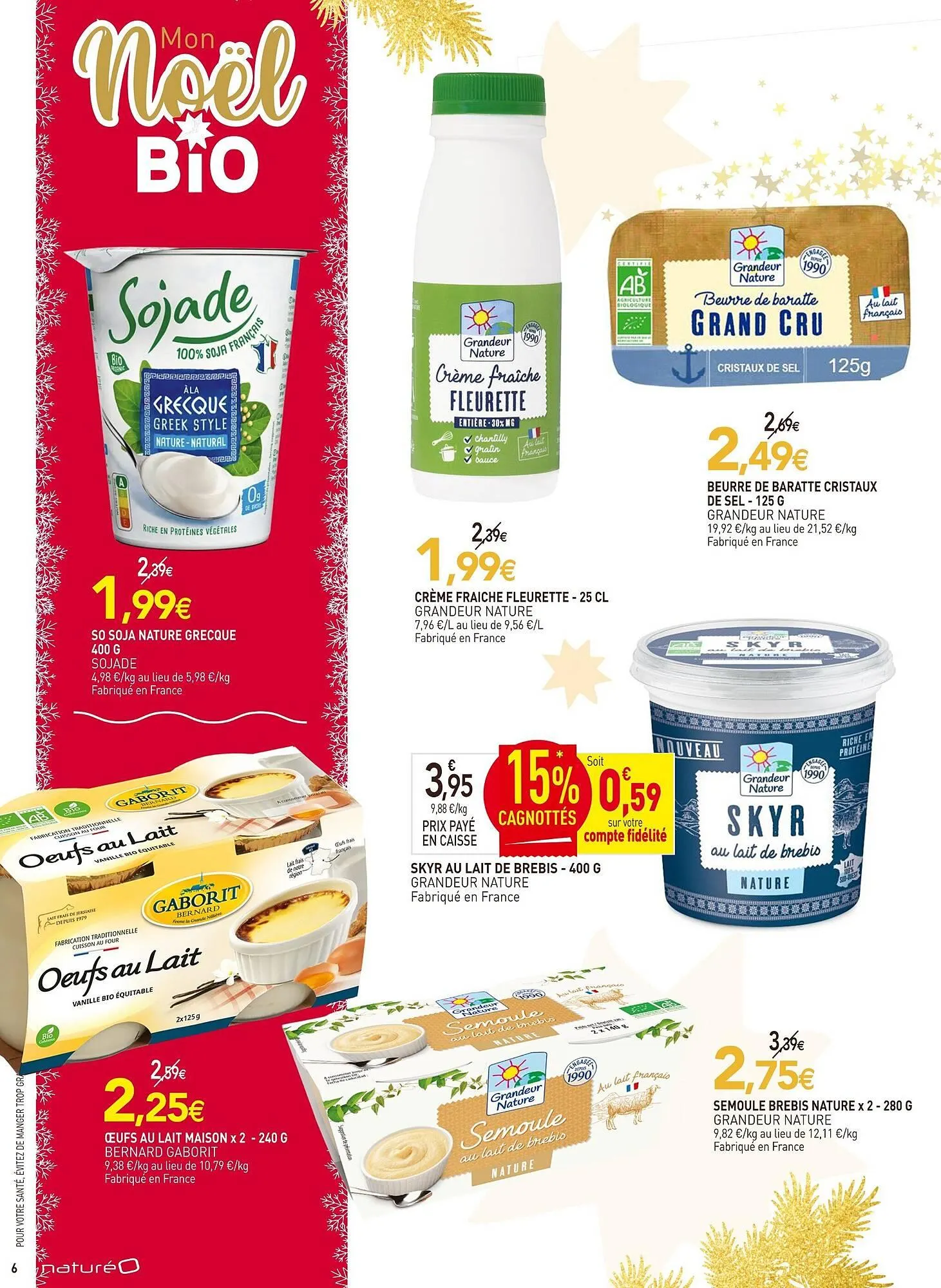 Catalogue naturéO du 26 novembre au 4 janvier 2026 - Catalogue page 6