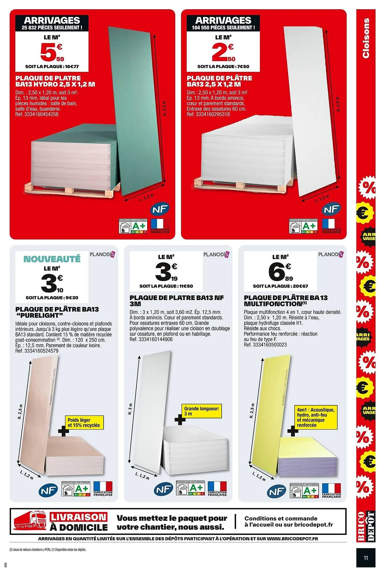 Catalogue Brico Dépôt du 24 octobre au 6 novembre 2025 - Catalogue page 11