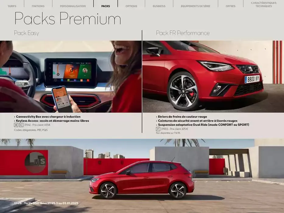SEAT Ibiza du 21 janvier au 21 janvier 2026 - Catalogue page 17