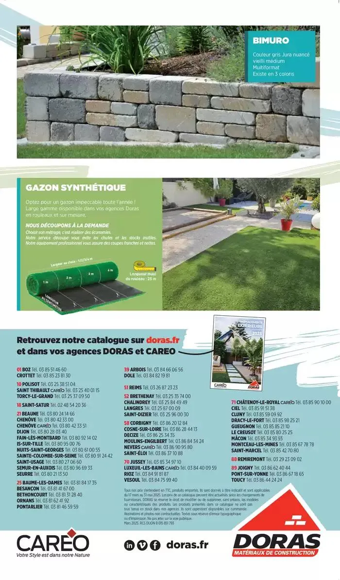 PROMO AMÉNAGEMENT EXTERIEUR du 26 mars au 31 mai 2025 - Catalogue page 16