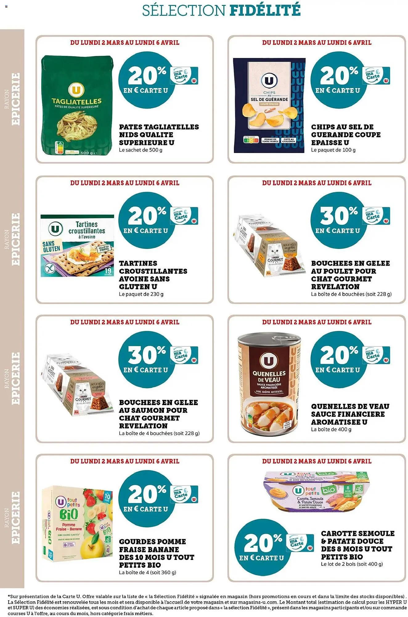 Catalogue Super U du 2 mars au 6 avril 2026 - Catalogue page 20