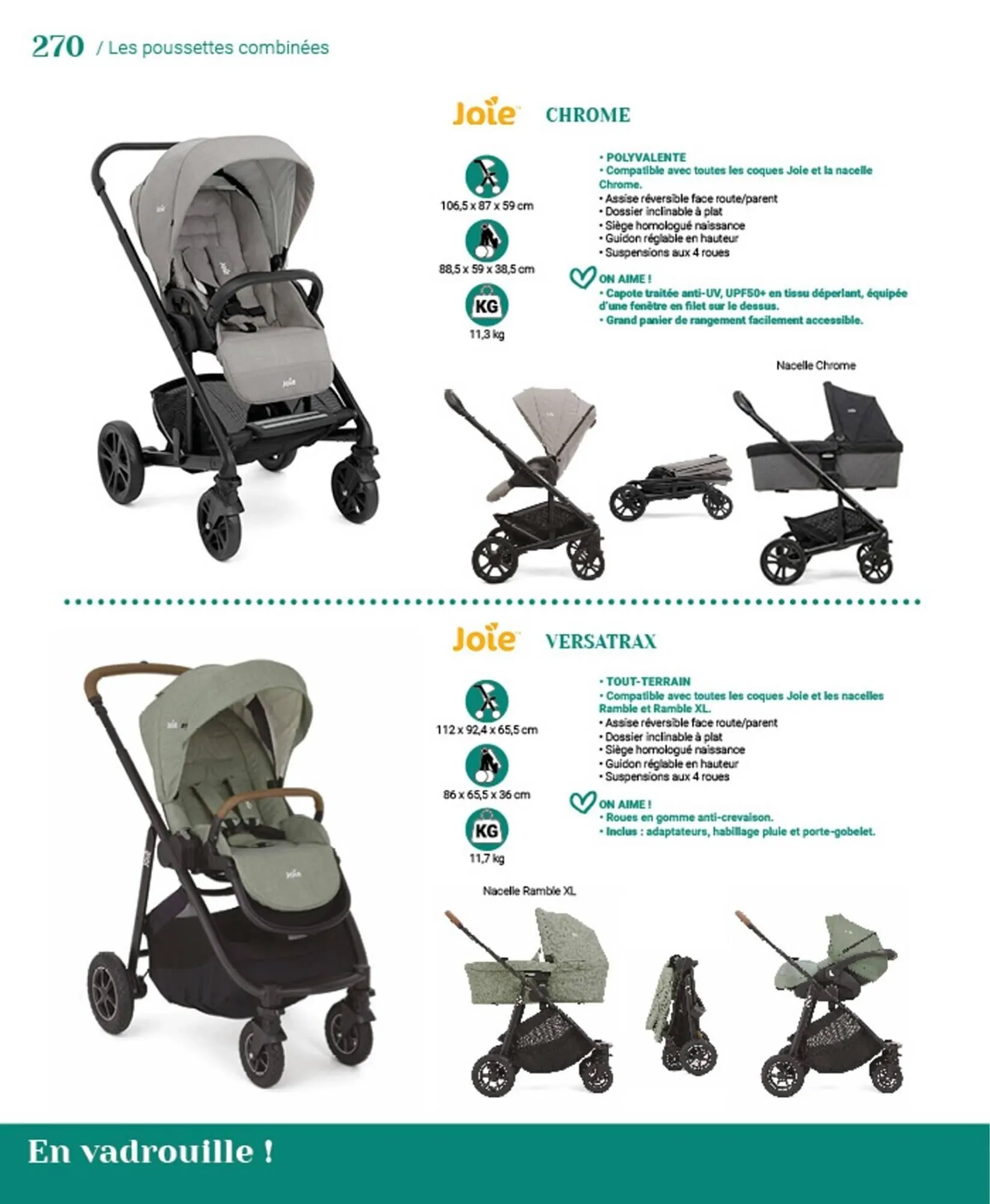 Catalogue autour de bébé du 31 mars au 31 janvier 2024 - Catalogue page 272