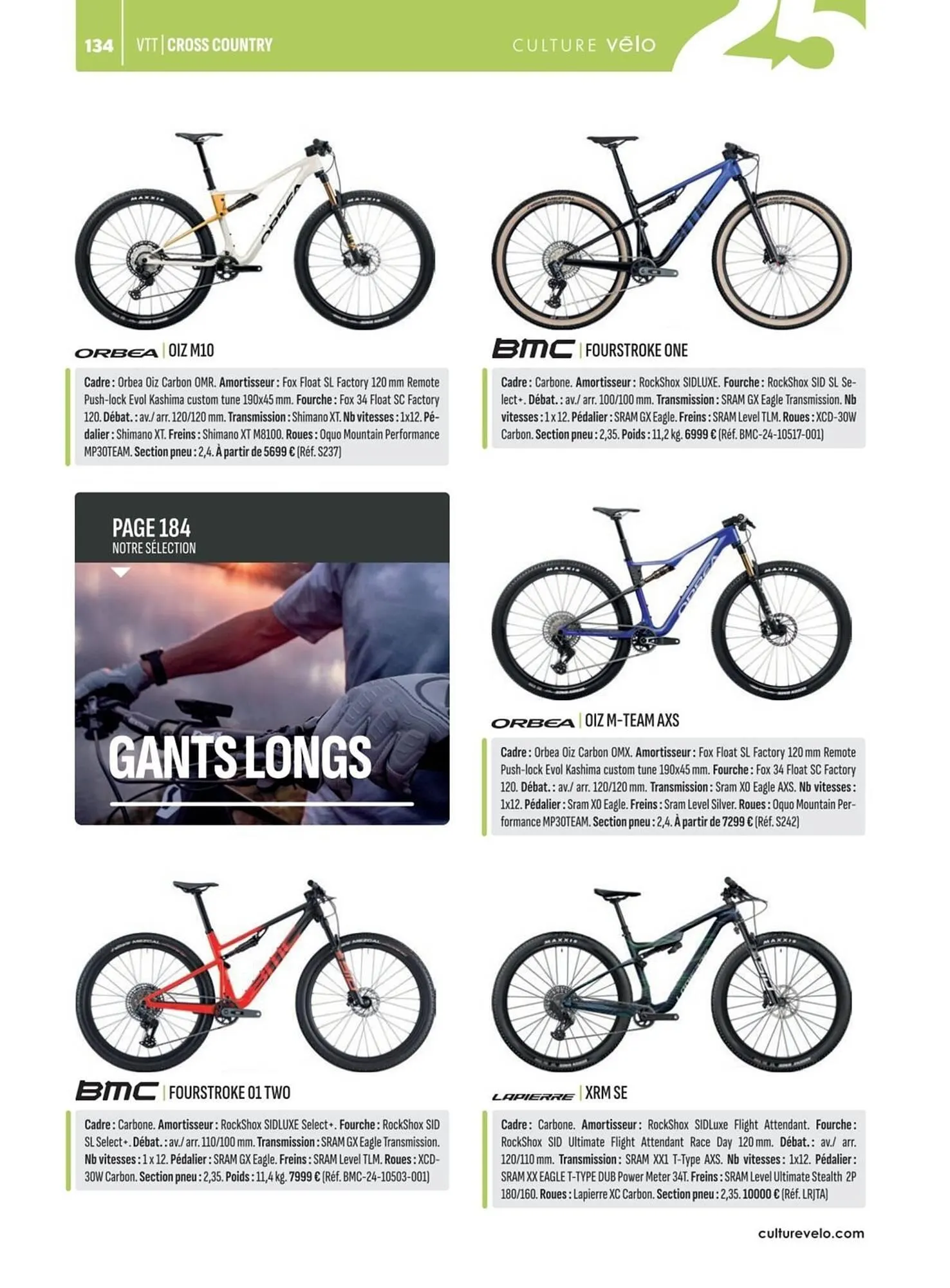 Catalogue Culture Vélo du 2 mai au 31 décembre 2025 - Catalogue page 134