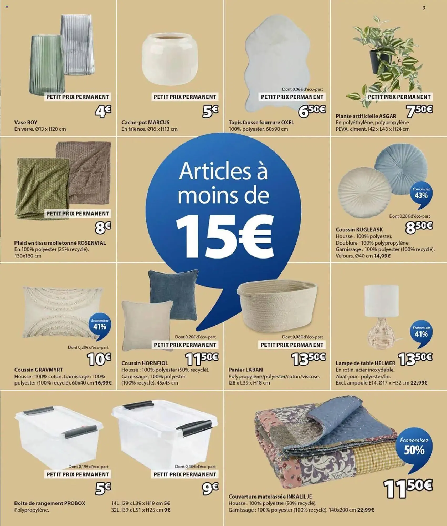 Catalogue JYSK du 4 février au 16 mars 2026 - Catalogue page 9