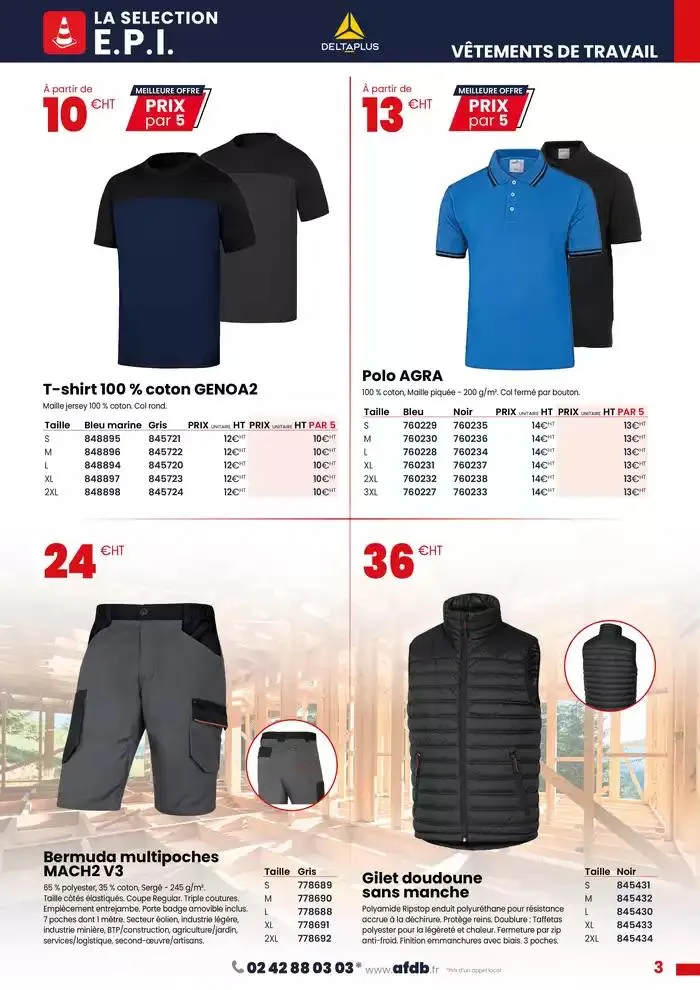 La Selection E.P.I PRINTEMPS - ÉTÉ du 25 avril au 31 août 2025 - Catalogue page 3
