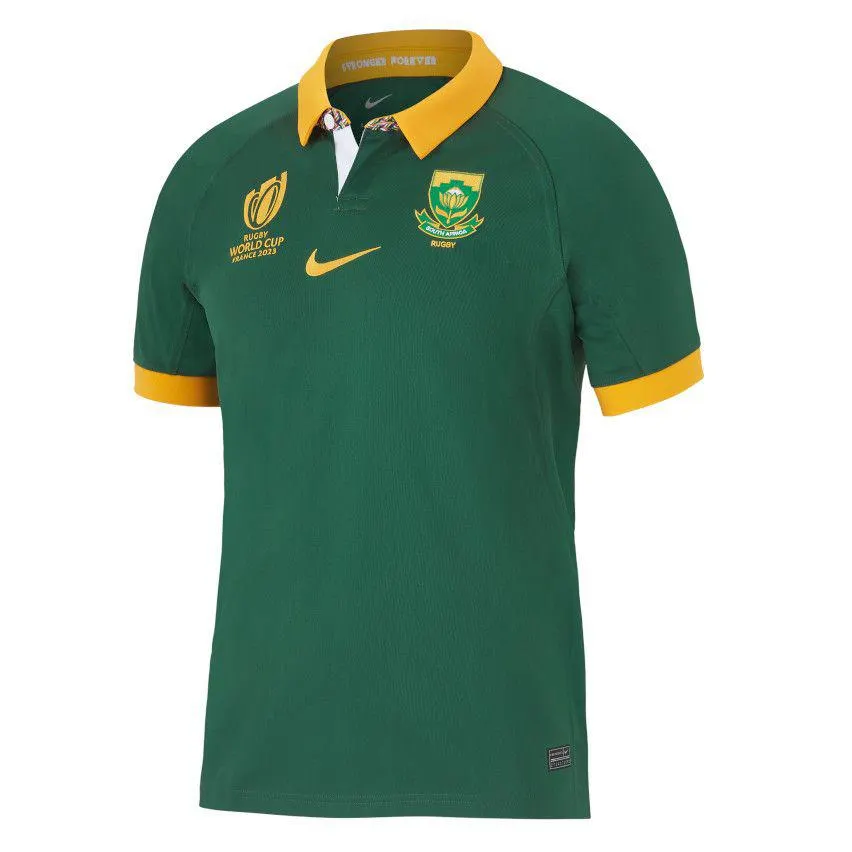 Maillot Rugby Afrique du Sud Domicile Coupe Du Monde 2023 - Nike