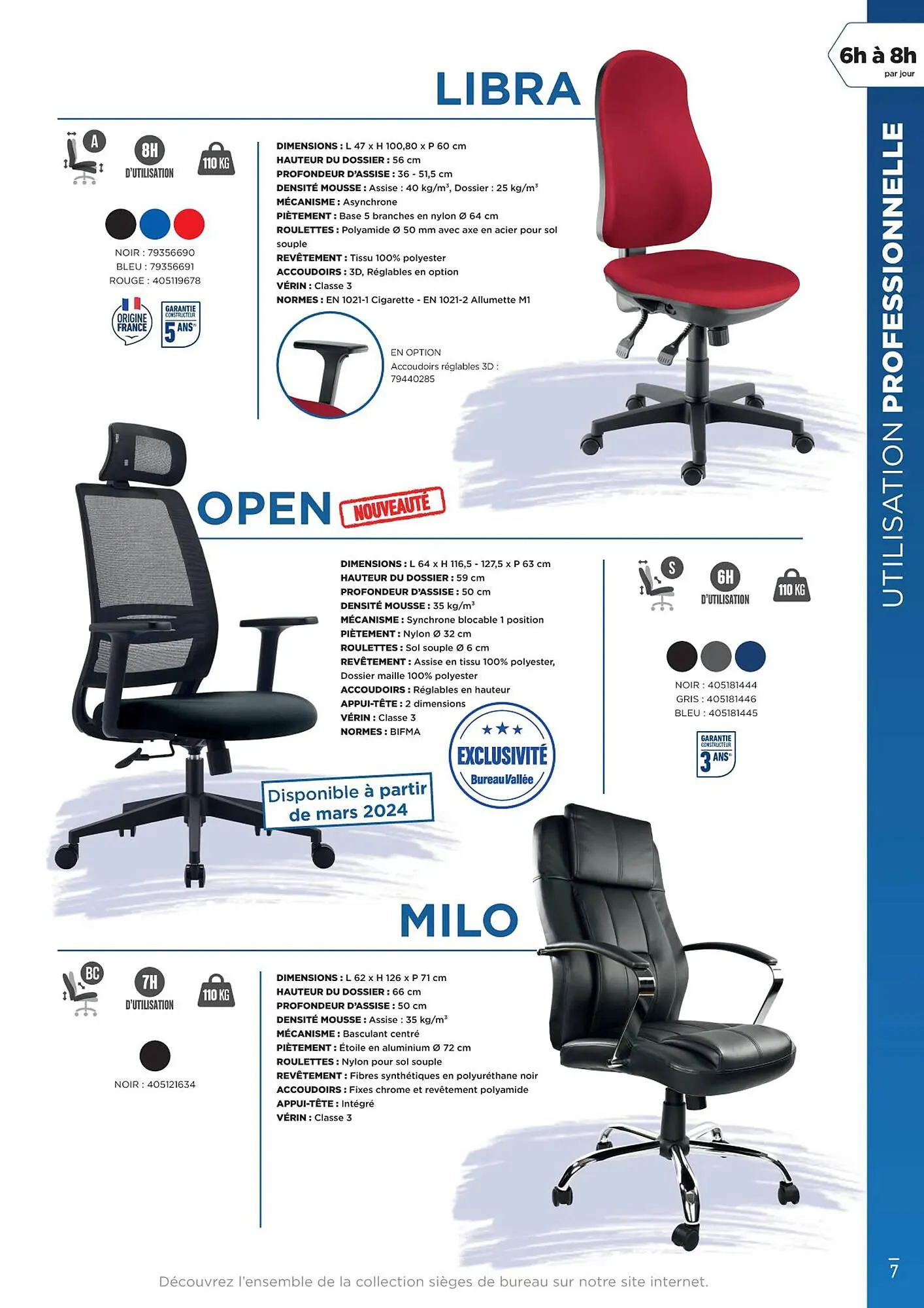 Catalogue Bureau Vallée du 22 janvier au 31 mars 2024 - Catalogue page 7