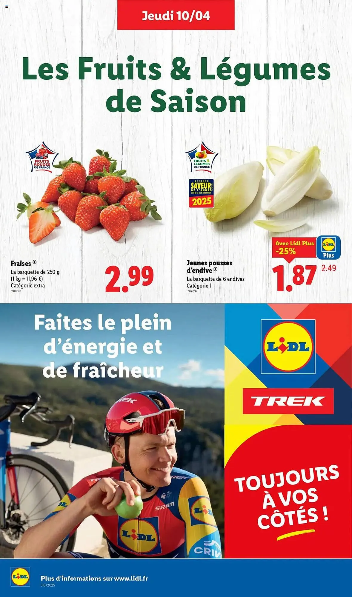 Catalogue Lidl du 10 avril au 16 avril 2025 - Catalogue page 4