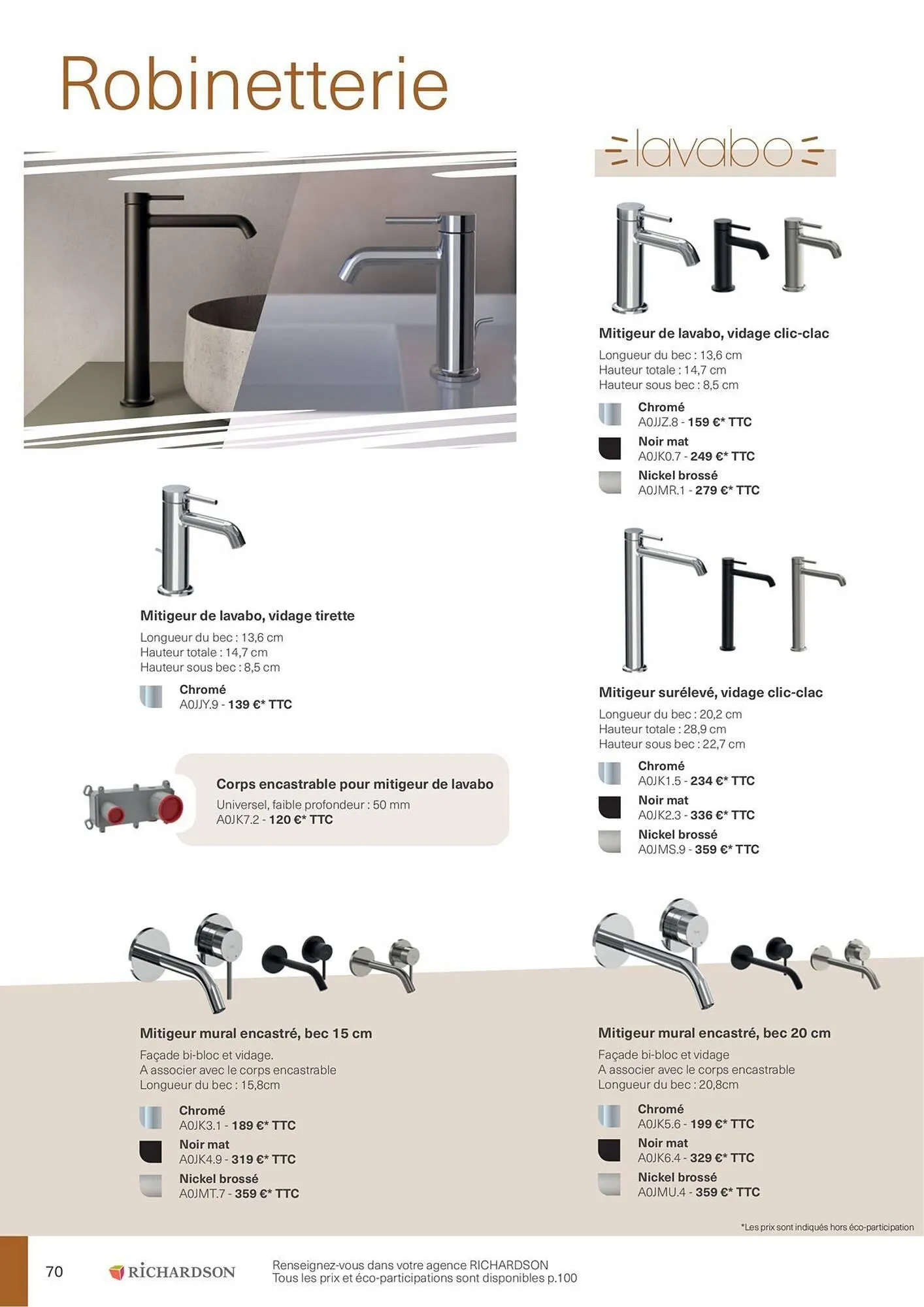 Catalogue Richardson du 11 avril au 31 décembre 2025 - Catalogue page 70