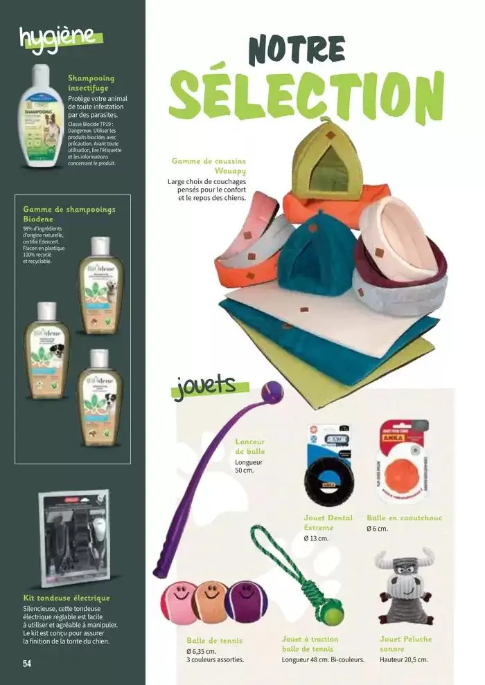 Le guide CHIENS & CHATS du 30 avril au 31 décembre 2025 - Catalogue page 54