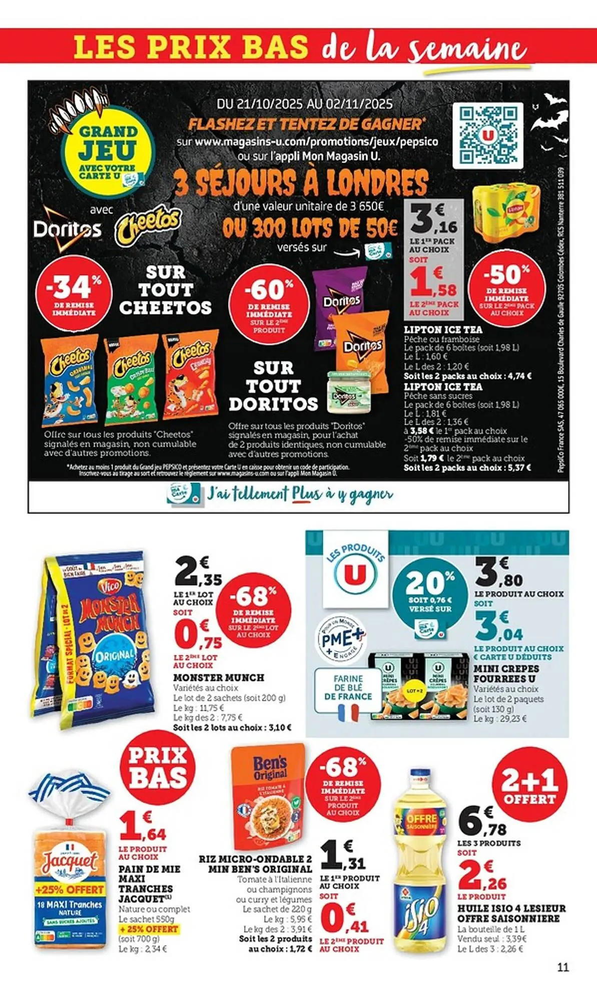 Catalogue Hyper U du 21 octobre au 2 novembre 2025 - Catalogue page 11