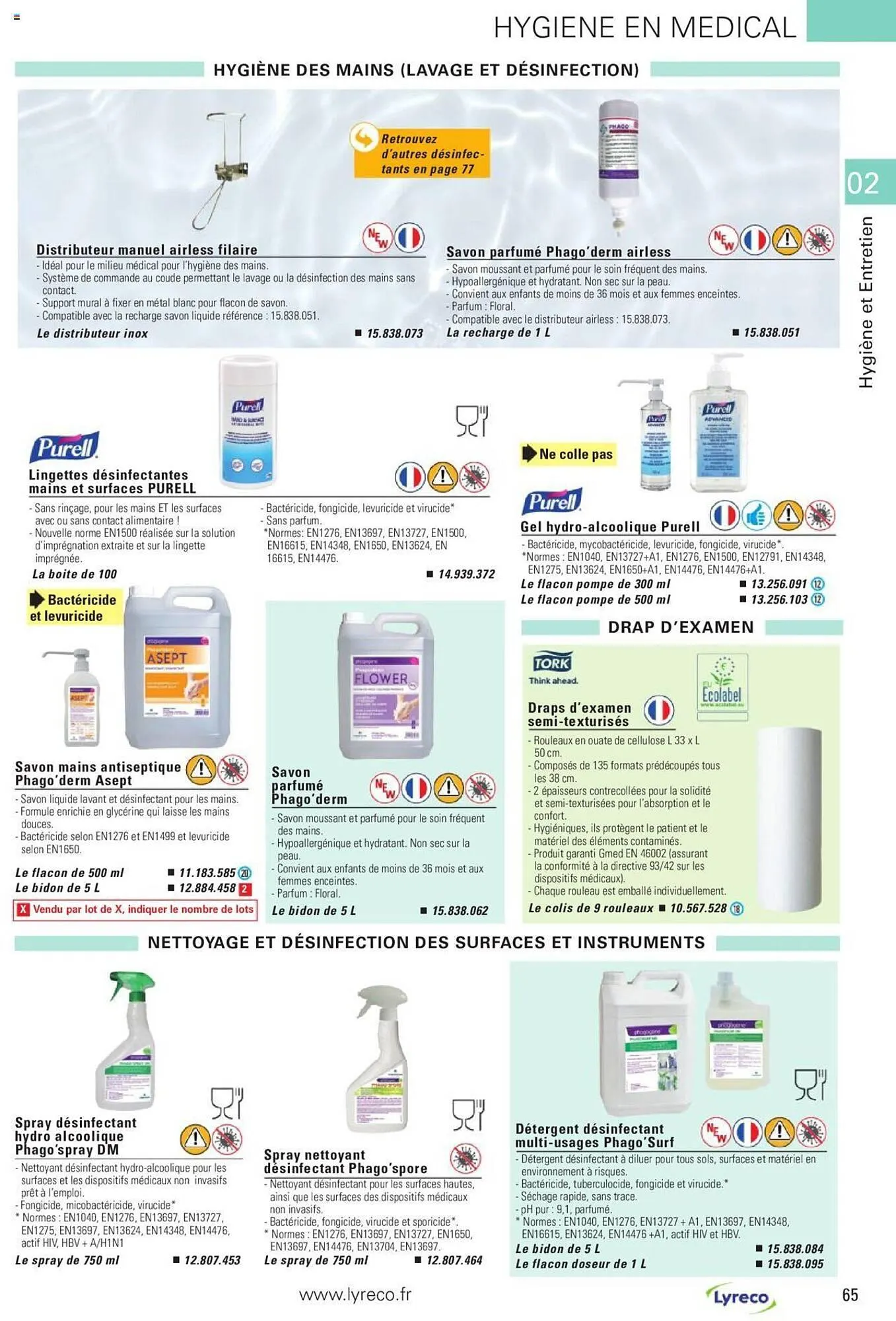Catalogue Lyreco du 15 mai au 31 décembre 2023 - Catalogue page 65