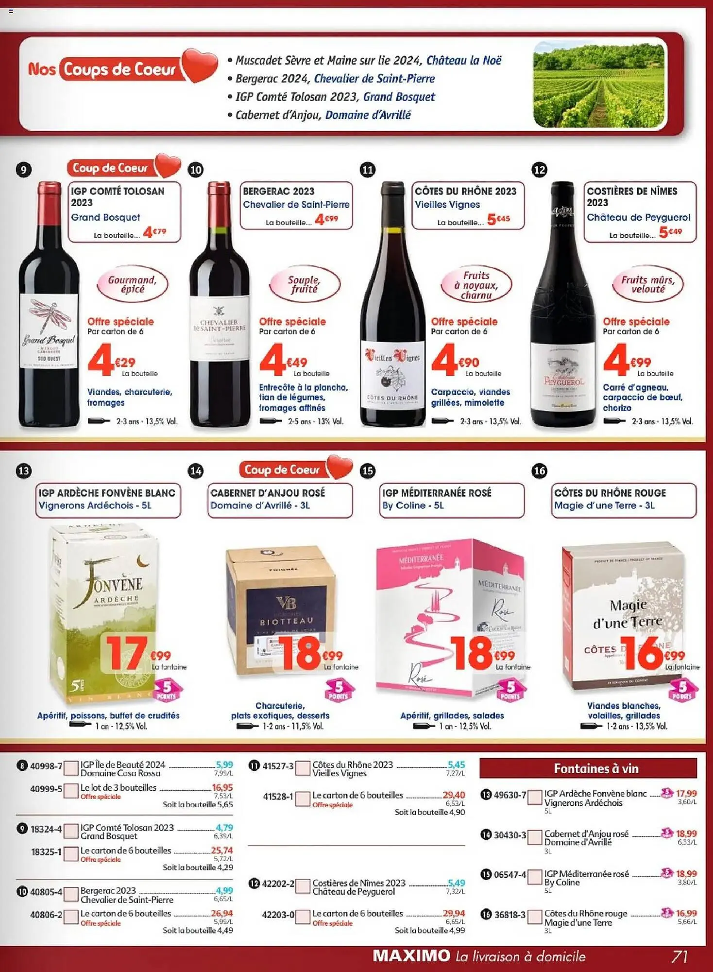 Catalogue Maximo du 24 décembre au 22 janvier 2026 - Catalogue page 71
