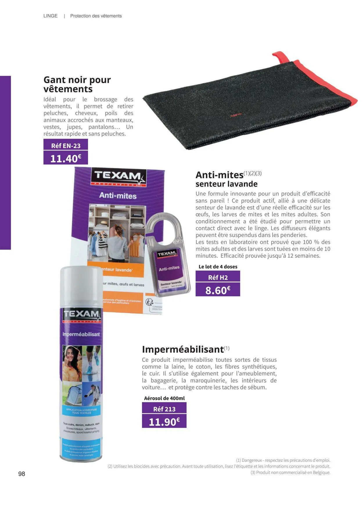 Texam du 1 octobre au 31 octobre 2023 - Catalogue page 97