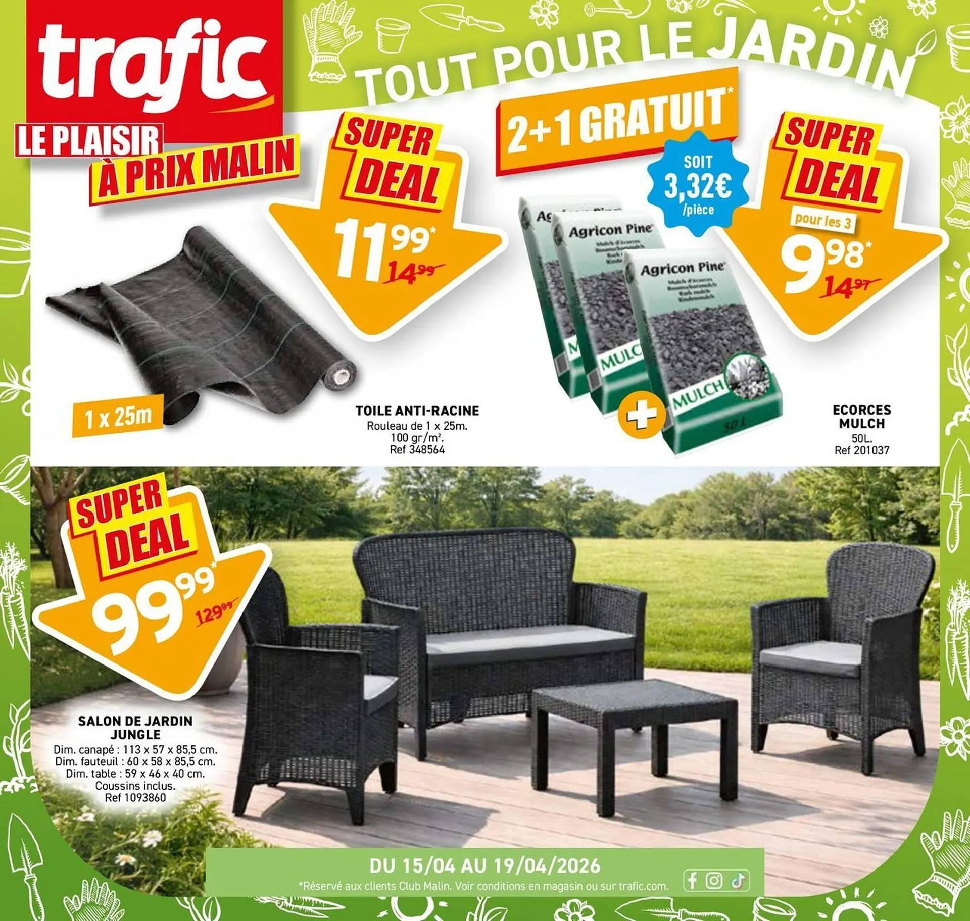 Catalogue Trafic du 14 avril au 19 avril 2026 - Catalogue page 1