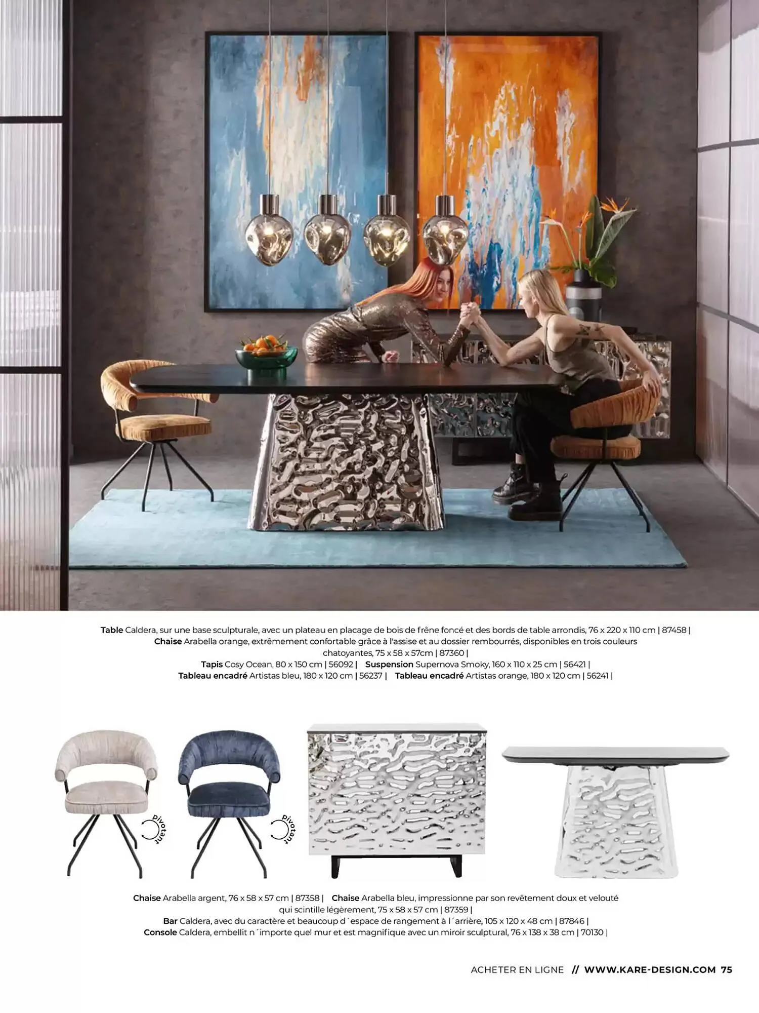 Catalogue KARE du 6 février au 31 décembre 2025 - Catalogue page 75