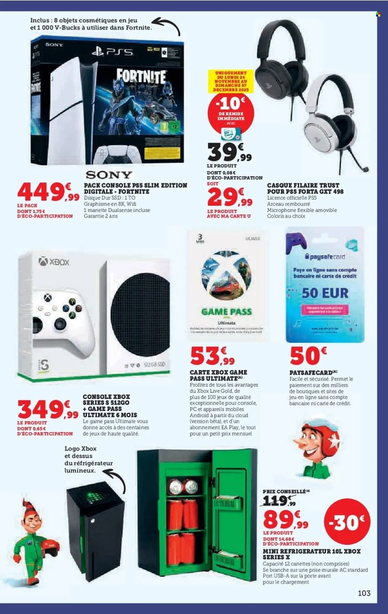 Catalogue Hyper U du 21 octobre au 7 décembre 2025 - Catalogue page 103