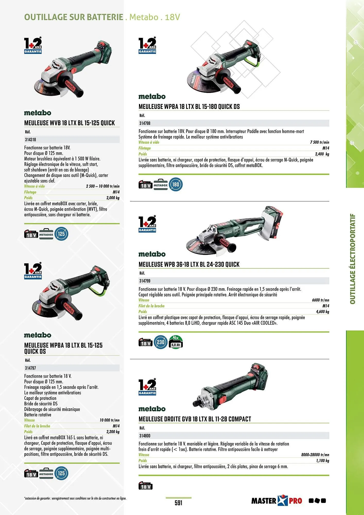 Catalogue Master Pro du 28 janvier au 30 décembre 2028 - Catalogue page 595