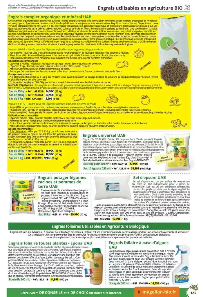 Catalogue Général 2025 du 16 décembre au 31 décembre 2025 - Catalogue page 123