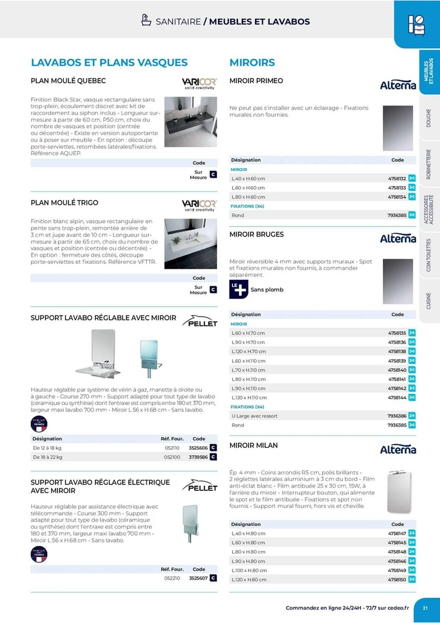 Catalogue Cedeo du 10 octobre au 28 février 2026 - Catalogue page 21